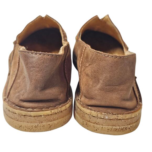 Born Men's Stewie II Brown Suede Loafers with Foldable Heel Size 10.5 - Picture 6 of 11